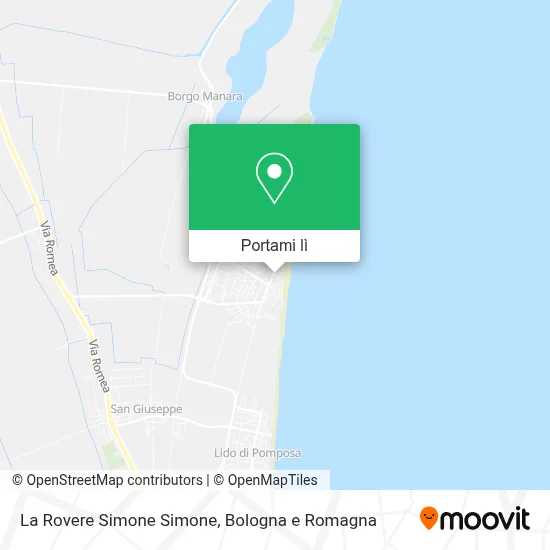 Mappa La Rovere Simone Simone