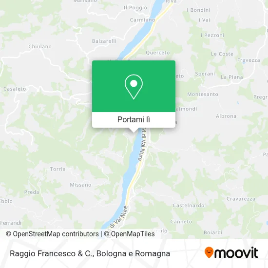 Mappa Raggio Francesco & C.