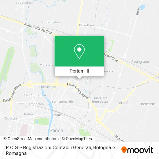 Mappa R.C.G. - Registrazioni Contabili Generali