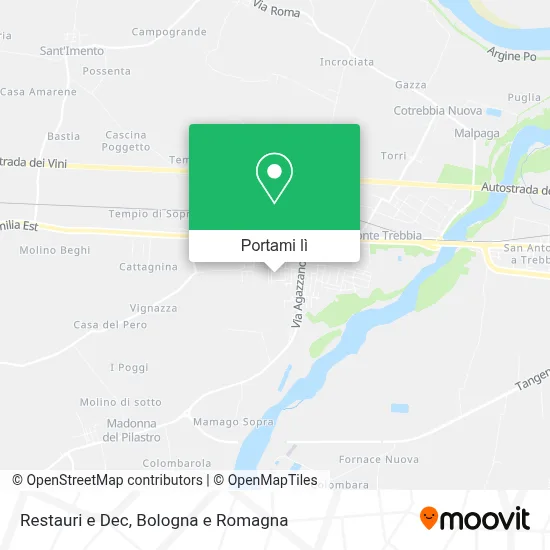 Mappa Restauri e Dec