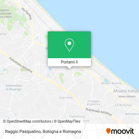 Mappa Raggio Pasqualino