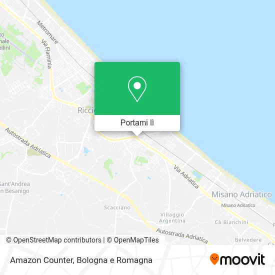 Mappa Amazon Counter