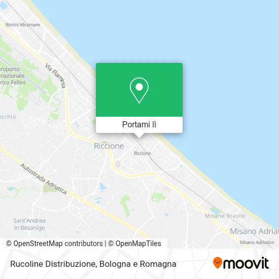Mappa Rucoline Distribuzione