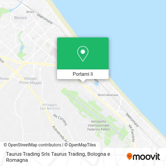 Mappa Taurus Trading Srls Taurus Trading