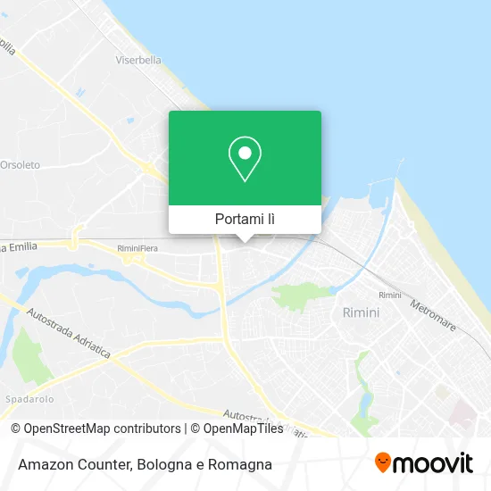 Mappa Amazon Counter