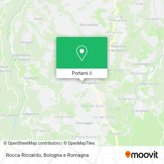 Mappa Rocca Riccardo