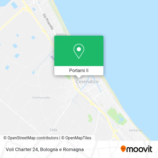 Mappa Voli Charter 24