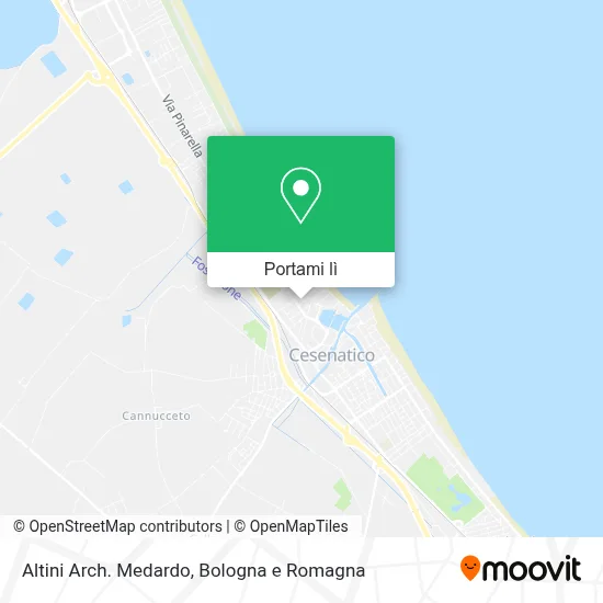 Mappa Altini Arch. Medardo