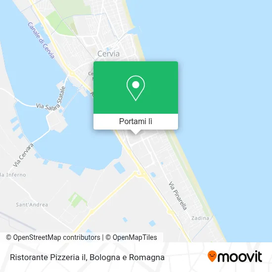 Mappa Ristorante Pizzeria il