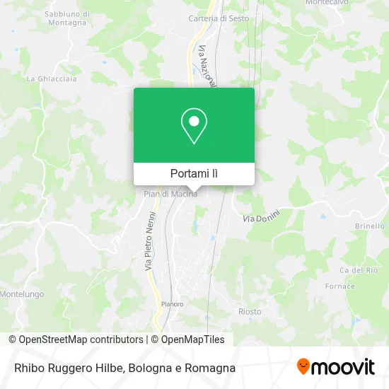 Mappa Rhibo Ruggero Hilbe