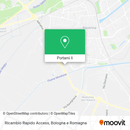 Mappa Ricambio Rapido Access
