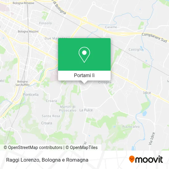 Mappa Raggi Lorenzo