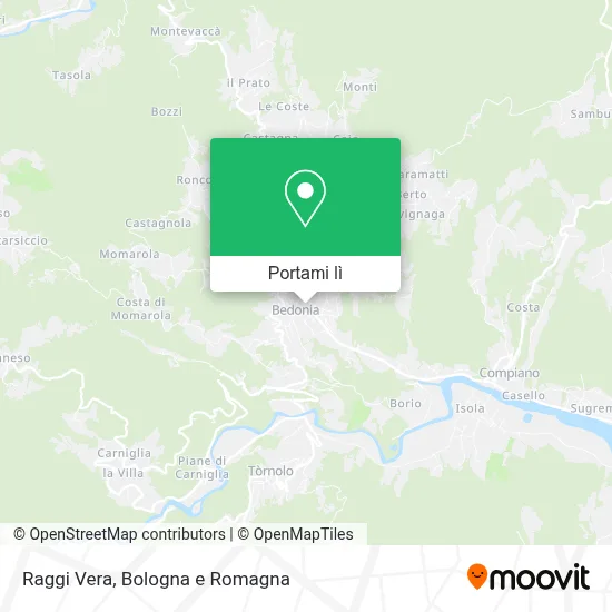 Mappa Raggi Vera