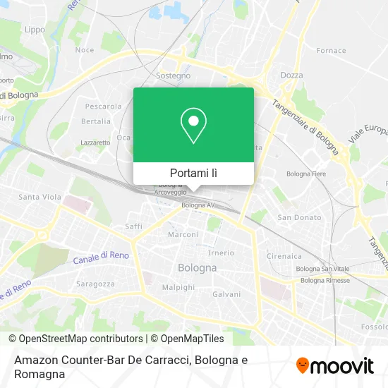 Mappa Amazon Counter-Bar De Carracci