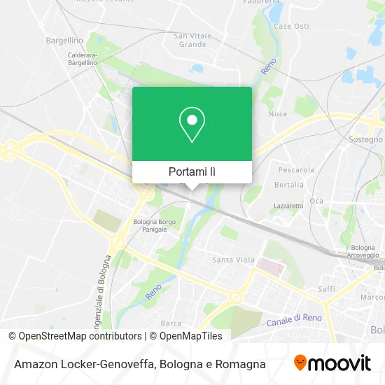 Mappa Amazon Locker-Genoveffa