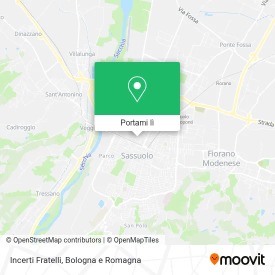 Mappa Incerti Fratelli