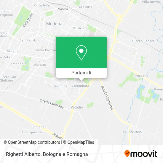 Mappa Righetti Alberto