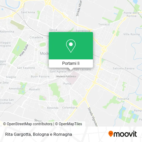 Mappa Rita Gargotta