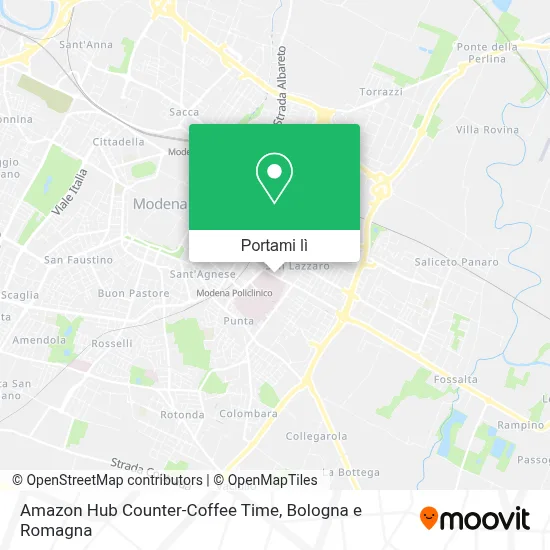 Mappa Amazon Hub Counter-Coffee Time