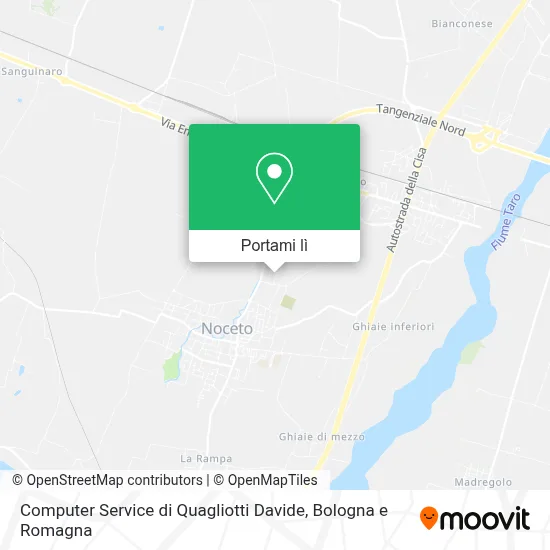 Mappa Computer Service di Quagliotti Davide