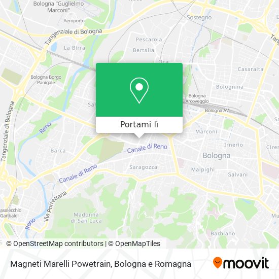 Mappa Magneti Marelli Powetrain