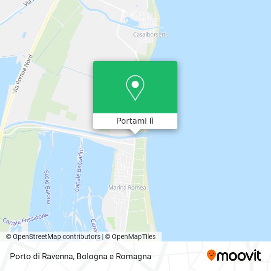 Mappa Porto di Ravenna