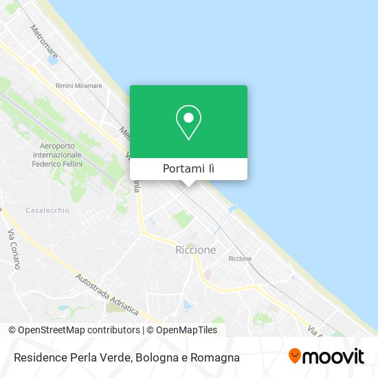 Mappa Residence Perla Verde