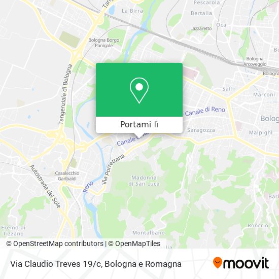 Mappa Via Claudio Treves 19/c