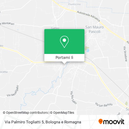 Mappa Via Palmiro Togliatti 5