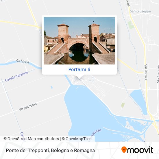 Mappa Ponte dei Trepponti
