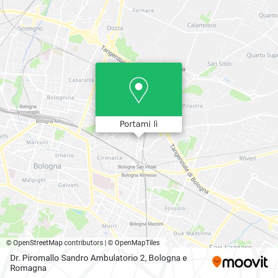 Mappa Dr. Piromallo Sandro Ambulatorio 2