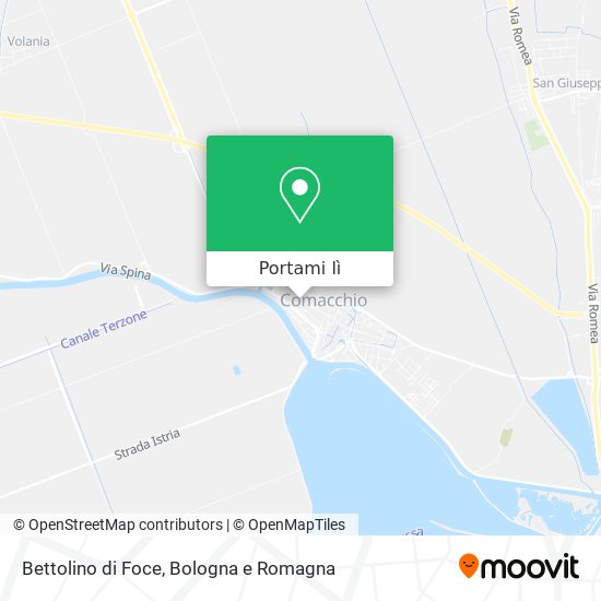 Mappa Bettolino di Foce