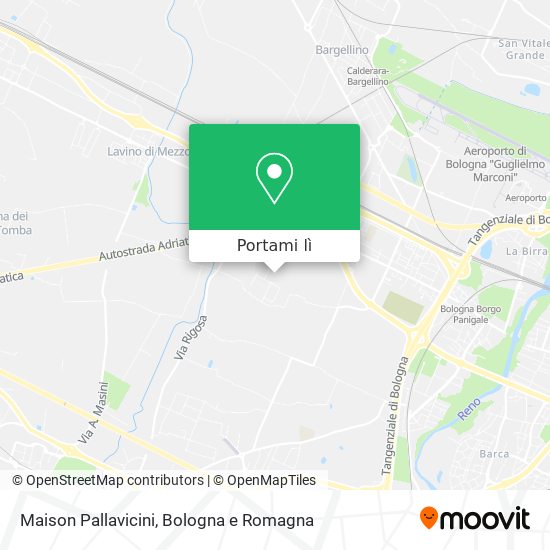 Mappa Maison Pallavicini