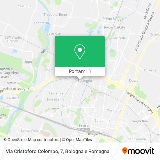Mappa Via Cristoforo Colombo, 7