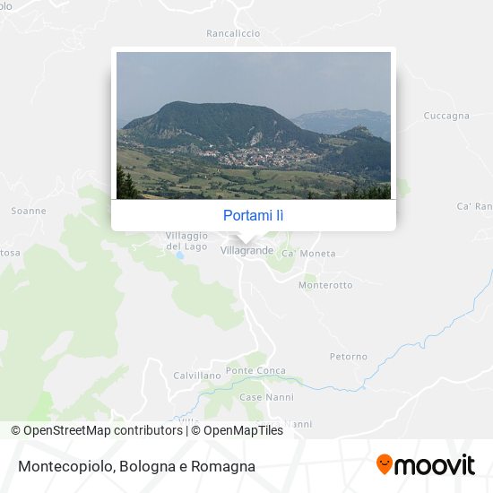 Mappa Montecopiolo