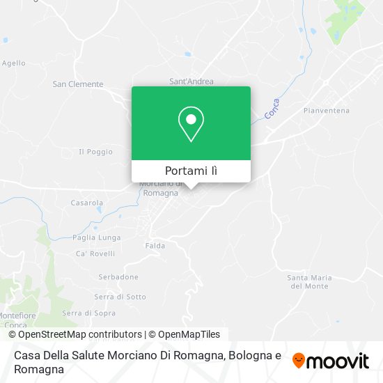 Mappa Casa Della Salute Morciano Di Romagna