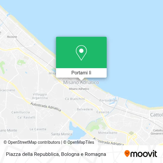 Mappa Piazza della Repubblica