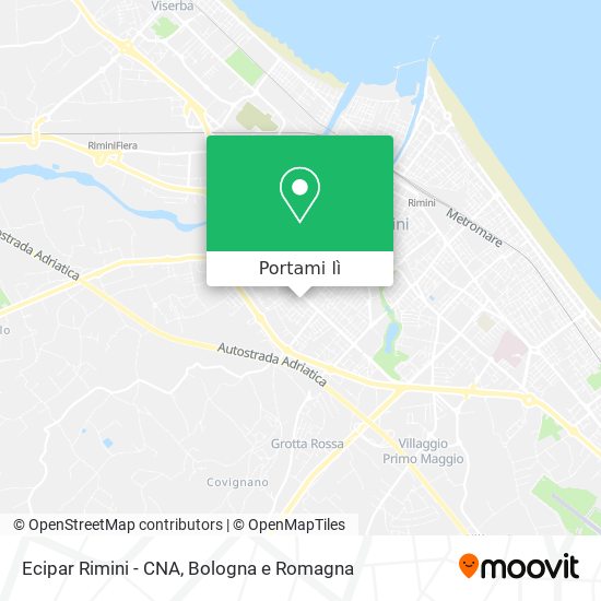 Mappa Ecipar Rimini - CNA