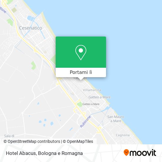 Mappa Hotel Abacus