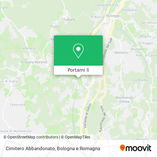 Mappa Cimitero Abbandonato