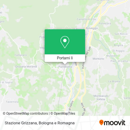 Mappa Stazione Grizzana