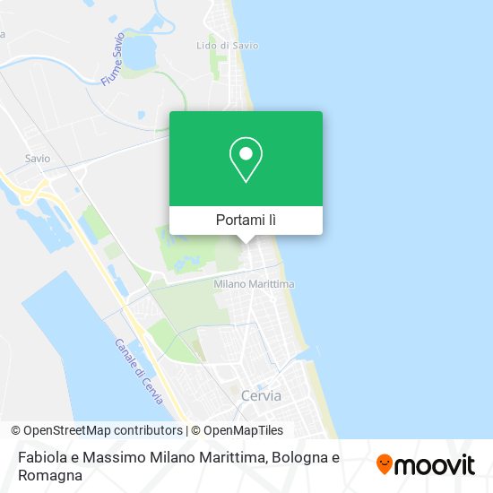 Mappa Fabiola e Massimo Milano Marittima