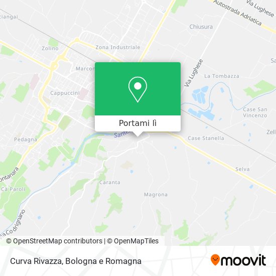 Mappa Curva Rivazza