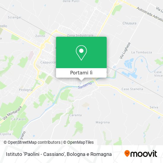 Mappa Istituto 'Paolini - Cassiano'