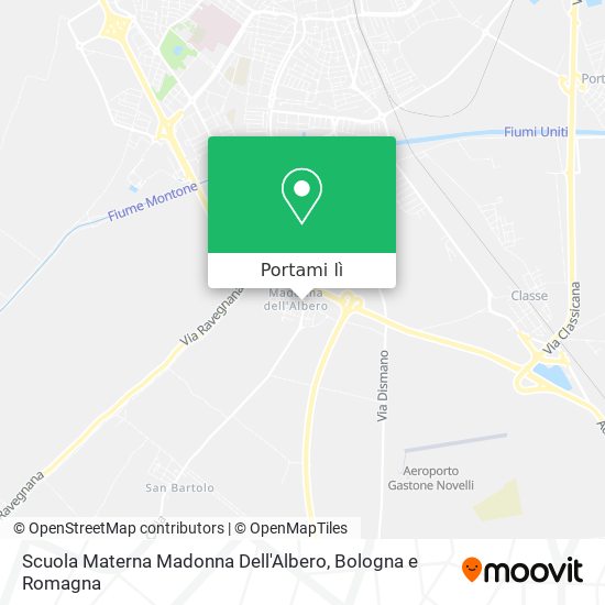 Mappa Scuola Materna Madonna Dell'Albero