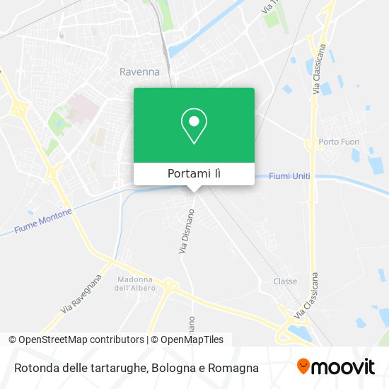 Mappa Rotonda delle tartarughe