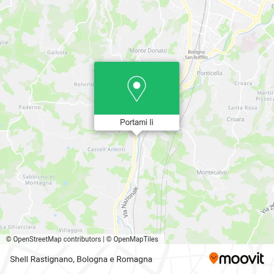 Mappa Shell Rastignano