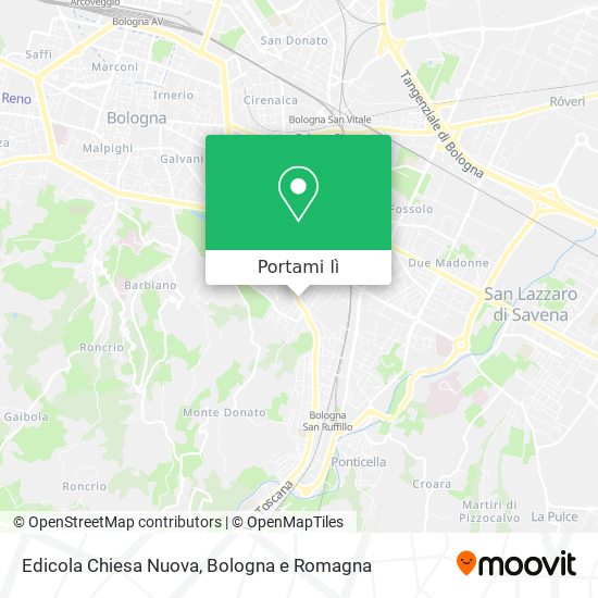 Mappa Edicola Chiesa Nuova