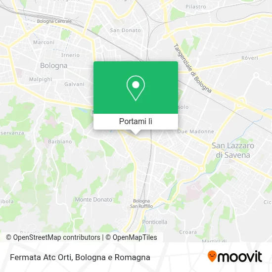 Mappa Fermata Atc Orti