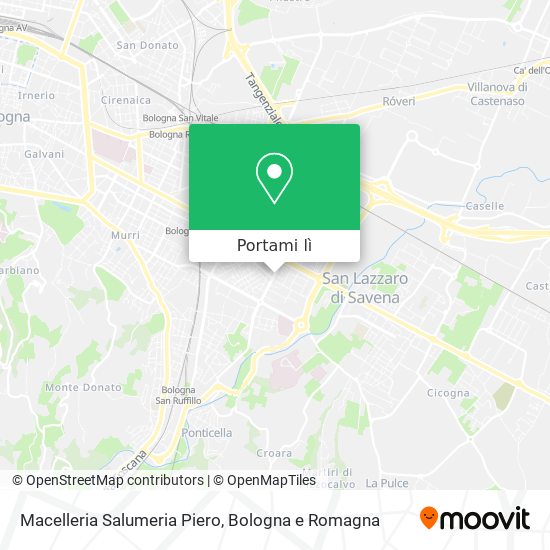 Mappa Macelleria Salumeria Piero